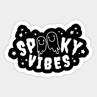 Spooky Vibes Halloween Sticker